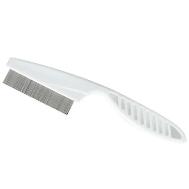 Scacv Dog Cat Flea Comb Multifunctional Pet Grooming Comb Professional Pet Massage Comb White Large Size on Productcaster.