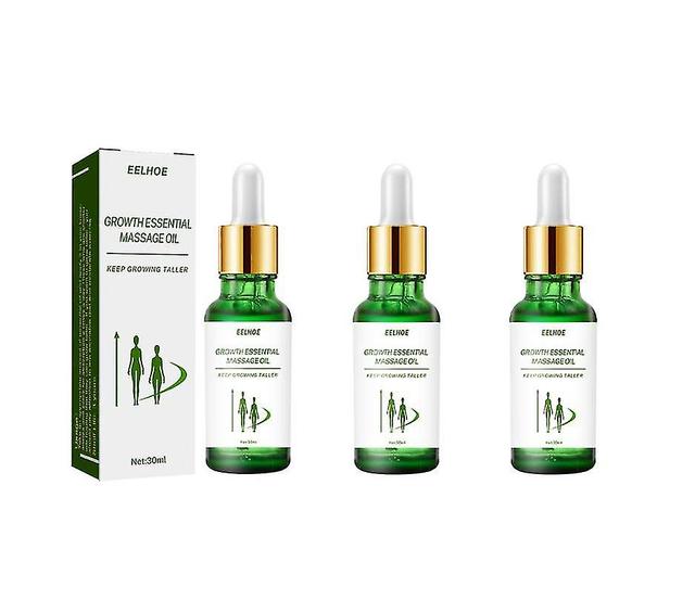 Eelhoe incoraggia gli oli essenziali a coltivare oli essenziali Agopunti plantari per promuovere la crescita e la cura dell'altezza 3pcs 30ml on Productcaster.