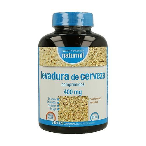 Naturmil Beer yeast 480 tablets on Productcaster.