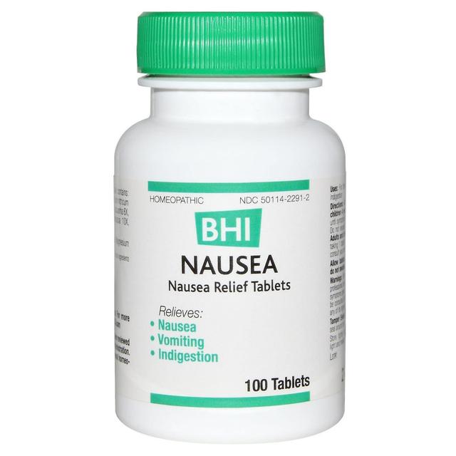 MediNatura, BHI, Nausea, 100 Tablets on Productcaster.