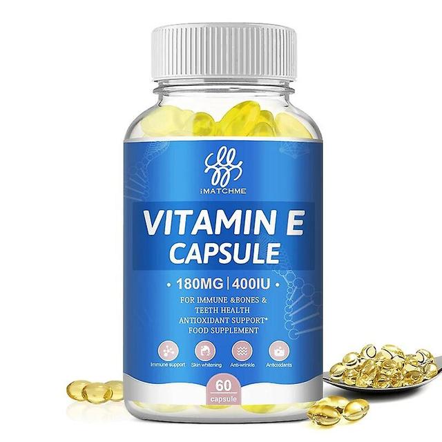 Vitamina E 180 mg (400 UI) dl-Alpha, Suplemento Dietético Fórmula de Alta Potência|TIB Não-OGM e Sem Glúten TIB . 30pcs vitamin E on Productcaster.