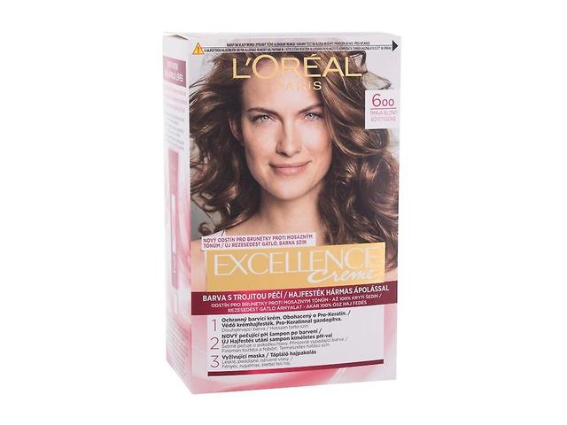 L'Oréal Paris - Excellence Creme Triple Protection 600 Natural Dark Blonde - For Women, 48 ml on Productcaster.