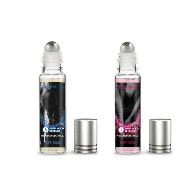 2pcs Best Sex Pheromone Intimate Partner Perfume Spray Fragrance For Men Women 10ml on Productcaster.