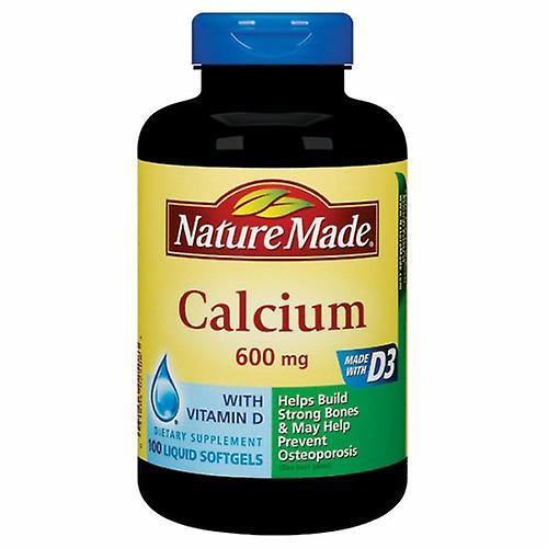 Nature Made Calcium,600mg,100 Softgels (Pack of 2) on Productcaster.