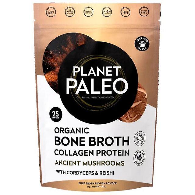 Planet Paleo Bouillon d’os Bio Collagen Protéine Champignon Ancien 225g on Productcaster.