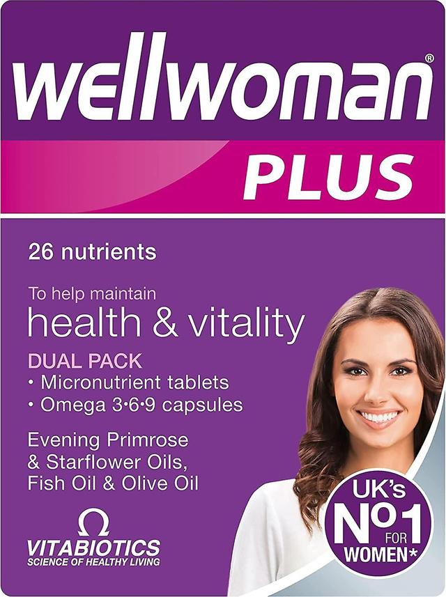 56x Vitabiotics Wellwoman Tablets/Capsules Omega 3,6,9 Formula - 3 Packs for 2 on Productcaster.