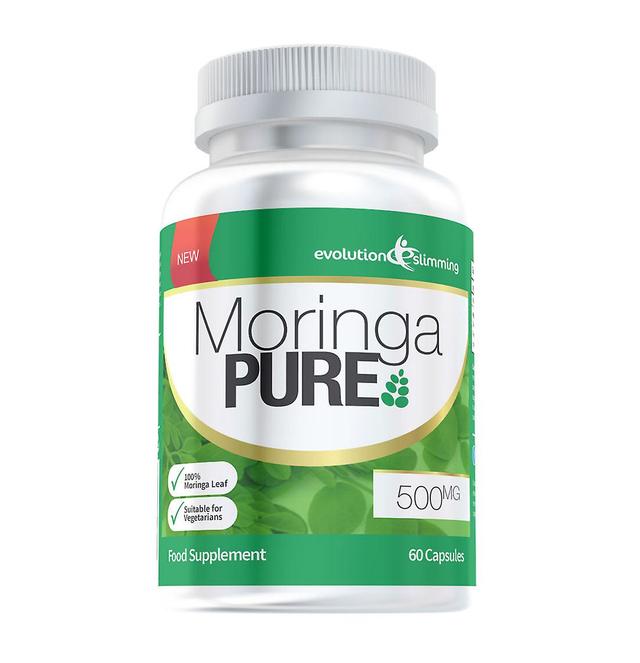 Evolution Slimming Moringa Pure kapselit 500mg - 60 kapselia - antioksidantti - kehitys laihtumiseen on Productcaster.