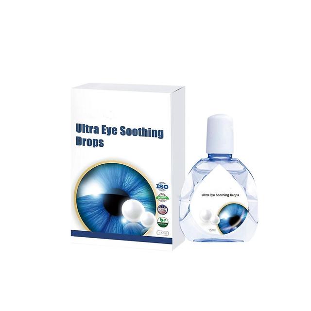 15ml Cool Eye Drops Cleanning Detox Relieves Discomfort Removal Fatigue Improve Vision Relax Massage Eye Care on Productcaster.