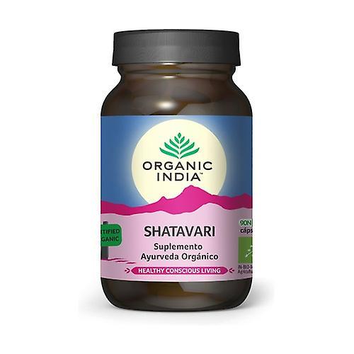 Organic India Shatavari 90 kapselia on Productcaster.