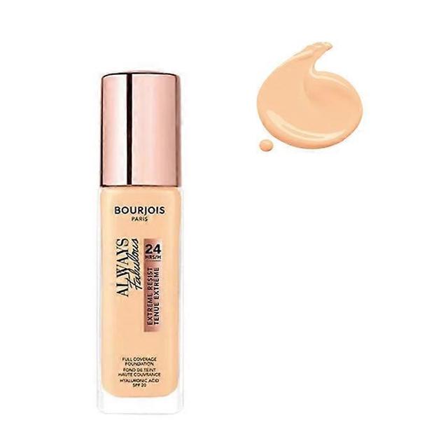 Bourjois always fabulous foundation 24h spf20 120 clear ivory 30ml on Productcaster.