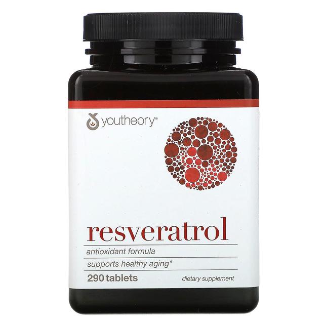 Youtheory, Resveratrol, 290 comprimidos on Productcaster.