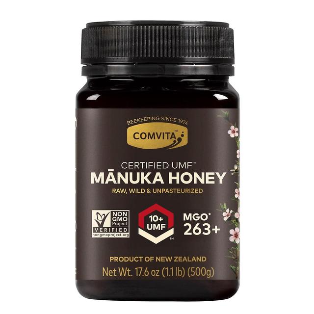 Comvita, miele grezzo di Manuka, certificato UMF 10+ (MGO 263+), 1,1 lb (500 g) on Productcaster.