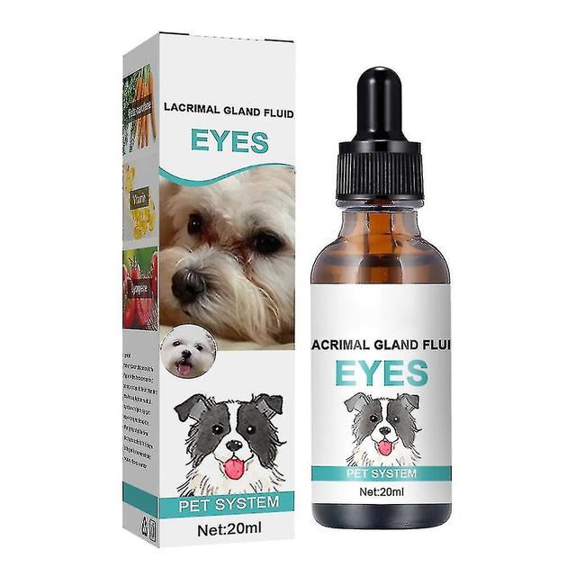 Limpador de olhos para cães Pet Eyes Wash Drops Easy To Use Dropper Bottle 20ml frete grátis on Productcaster.