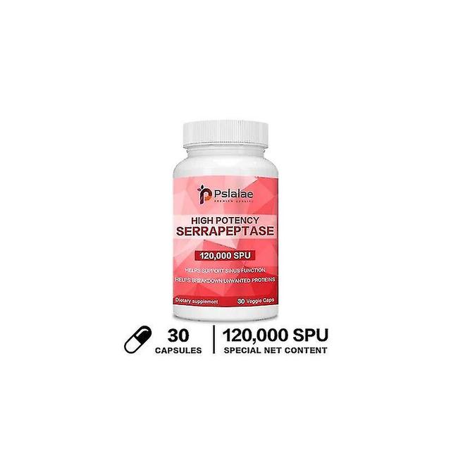 High Potency Serratiopeptidase Promotes Healthy Sinus And Respiratory Tract Function And A Healthy Immune Response 30 Capsules on Productcaster.