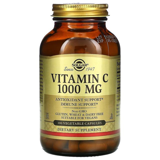 Solgar, Vitamina C, 1.000 mg, 100 Cápsulas Vegetais on Productcaster.