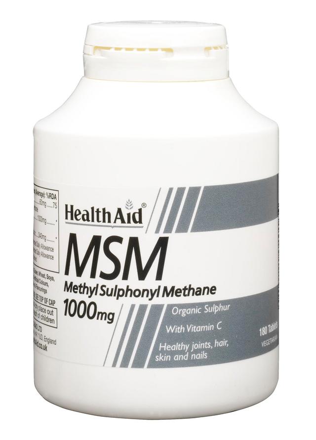 Health Aid Terveysapu msm 1000mg 180's on Productcaster.