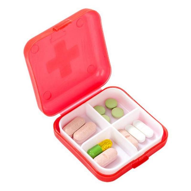 Cute Pill Tablets Crusher Pill Box Baby Kids Medication Pulverize Pill Grinder Case Portable on Productcaster.