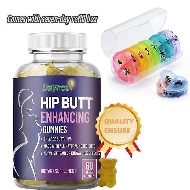 Butt And Butt Enhancement Gummies And Butt Enhancement Capsules With 7-day Supplement Box 1PC on Productcaster.