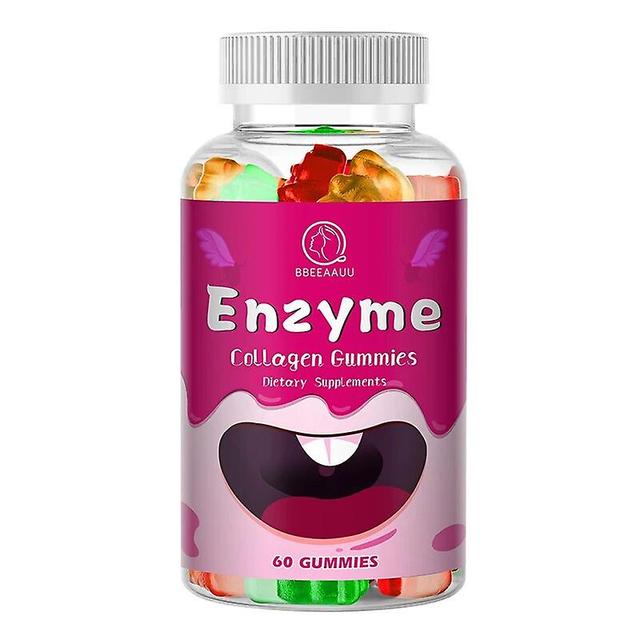 Bbeeaauu Non-gmo Collagen Enzyme Gummies Ty And Health Slimming Products Break Down Fat Support Joint Skin And Nail Healthhuamade Huamade 60pcs on Productcaster.