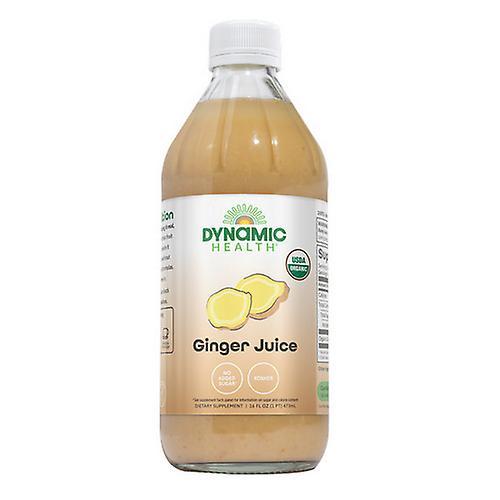 Dynamic Health Laboratories Ginger Juice Certified Organic, 16 oz (Verpakking van 4) on Productcaster.