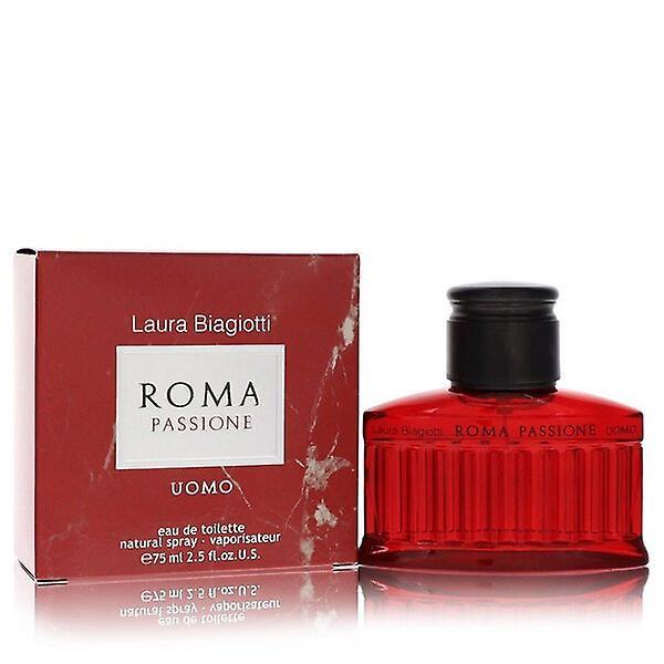 Laura Biagiotti Roma Passione Eau De Toilette Spray 2.5 Oz For Men on Productcaster.