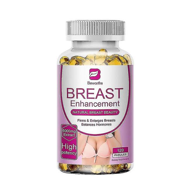 Breast Enlargement Capsules Papaya Pueraria Lobata Breast Growth Breast Development Restore Elasticity Plump For Women 120pcs on Productcaster.