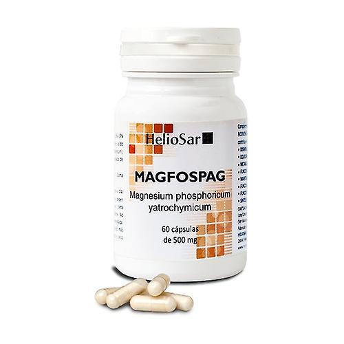 Heliosar Magfospag magnesium salts of orthophosphoric acid 60 capsules of 500mg on Productcaster.