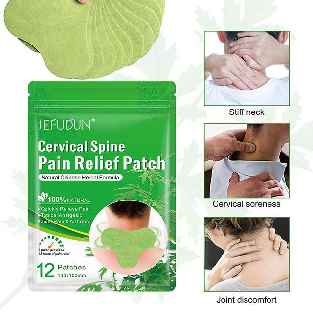 Lumbar Spine Sticker Wormwood Extracts Pain Relief Patch for Arthritis Cervical Spine Patch on Productcaster.