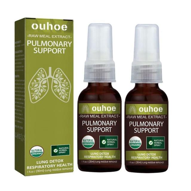 1-3kpl Breathdetox Herbal Lung Cleansing Spray, Herbal Lung Cleanse Mist - Tehokas keuhkotuki Uusi 2pcs on Productcaster.