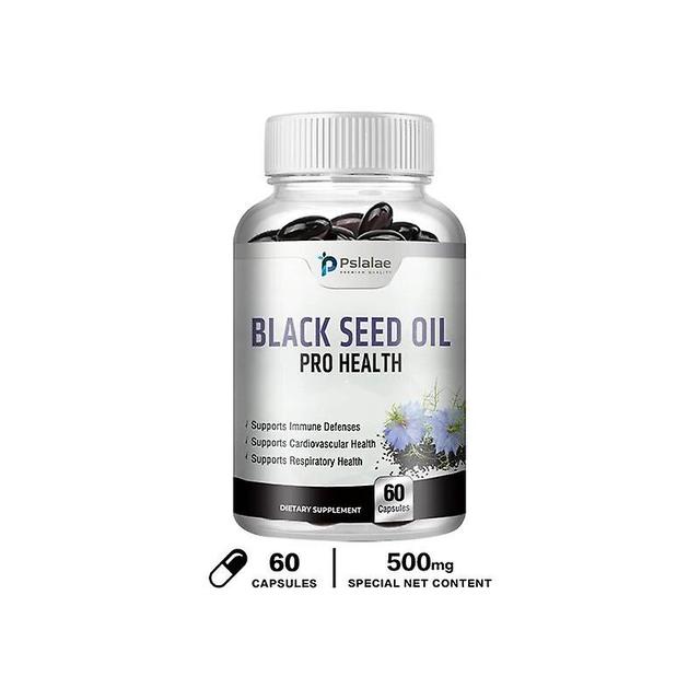 Venalisa Black Seed Oil Capsules - Supports Immune Defense, Cardiovascular Health, and Promotes Respiratory Health 60 Capsules on Productcaster.