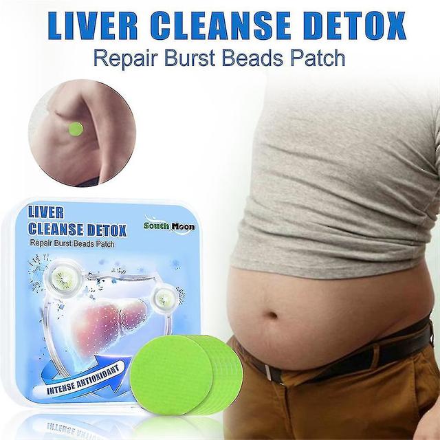 Lever Detox Klistermärke Rengöring Förbättrar Matsmältning Lättnad Trötthet Stress Förhindra Cirros Sjukdom Tillväxt Fettlever Cure Patches 24pcs on Productcaster.