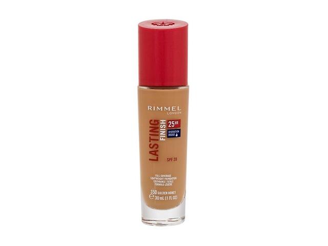 Rimmel London - Trwałe wykończenie 25H 350 Golden Honey SPF20 - dla kobiet, 30 ml on Productcaster.