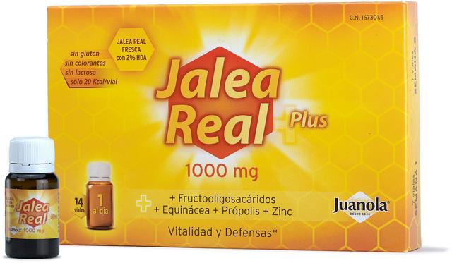 Juanola Royal Jelly Plus 1000 Mg 14 Vials on Productcaster.