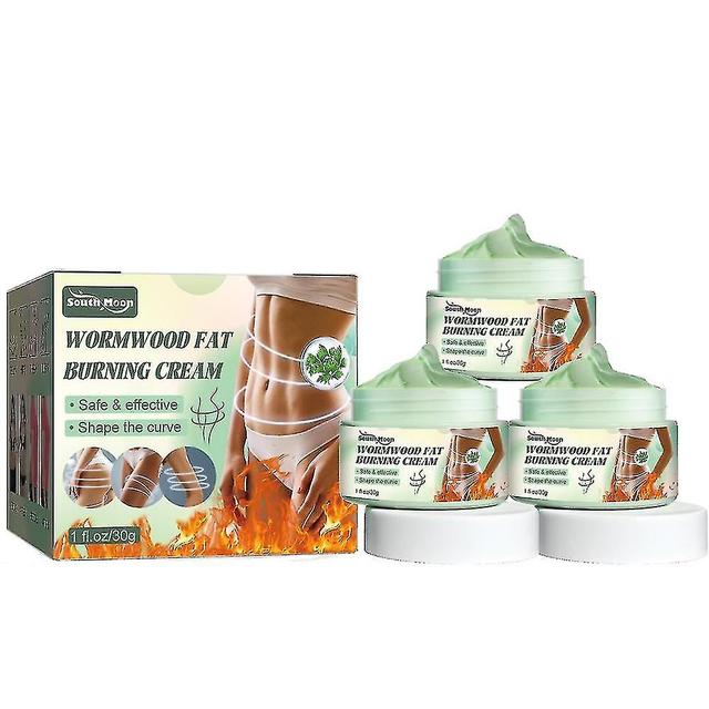 steamwindway 3Pcs wormwood lymph unclog hot cream, anticellulite fat burning cream 30g on Productcaster.