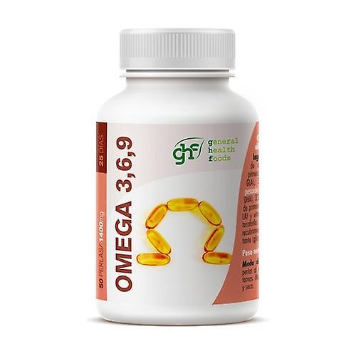 GHF Omega 3-6-9 1400mg 50 mäkkých gélov po 1400mg on Productcaster.