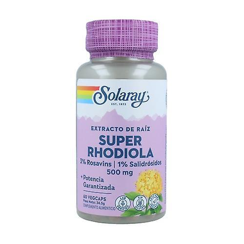 Solaray Super rhodiola 60 vegetable capsules on Productcaster.