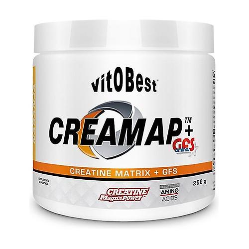 Vit.O.Best Creamap+Gfs kreatín a aminokyseliny 200 g prášku (pomaranč) on Productcaster.