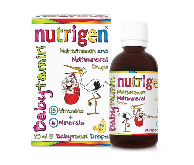 Nutrigen babytamin tippa imeväisille on Productcaster.