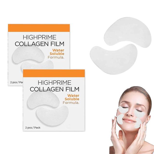 Korea Highprime Collagen Soluble Film, Anti-ageing Smooths Out Fine Lines And Wrinkle, Highprime Collagen Film(2box-4pcs) 2 boxes-4pcs on Productcaster.