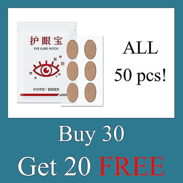 Fast Myopia Treatment Herbal Eye Patch 30days Acupoint Therapy Rapid Cure Astigmatism Improve Eyesight Quick Relieve Eye Fatigue 50 pcs on Productcaster.