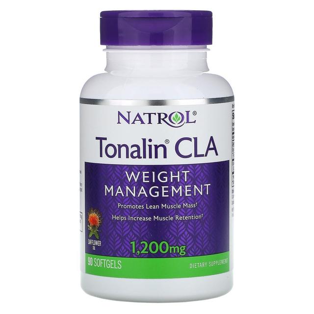 Natrol, Tonalin CLA, 1.200 mg, 90 Softgels on Productcaster.