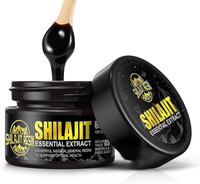 Shilajit Pure Himalayan Organic Shilajit Resin - zlatý 100% doplnok Shilajit - prírodná živica shilajit s 85+ stopovými minerálmi a fulvovou kyseli... on Productcaster.