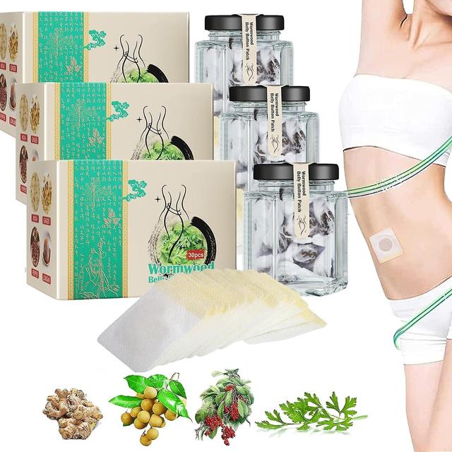 2Sets Mugwort Belly Patch, 90Pcs Wormwood Sticker, Natural Wormwood Belly Sticker for Women and Men, Abdomen Belly Pads, Belly Patches for The Whole B on Productcaster.