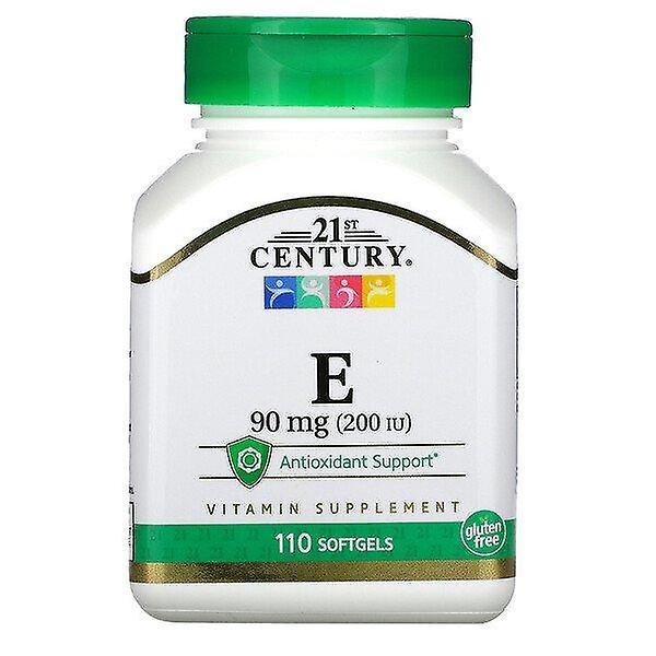 21st Century 21e eeuw, E, 90 mg (200 IE), 110 Softgels on Productcaster.