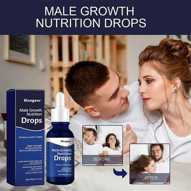 Vicbuy Mens Growth Nutrition Drops, Blue Direction Benefit Drops 30ml 1/2Pcs on Productcaster.