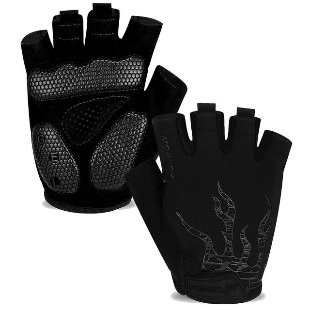 Gants de cyclisme Gants de cyclisme pour hommes et femmes [Gel Pad 5MM] Gants de cyclisme Demi-doigts Vlo de route VTT Gants d'quitation (Homme) on Productcaster.