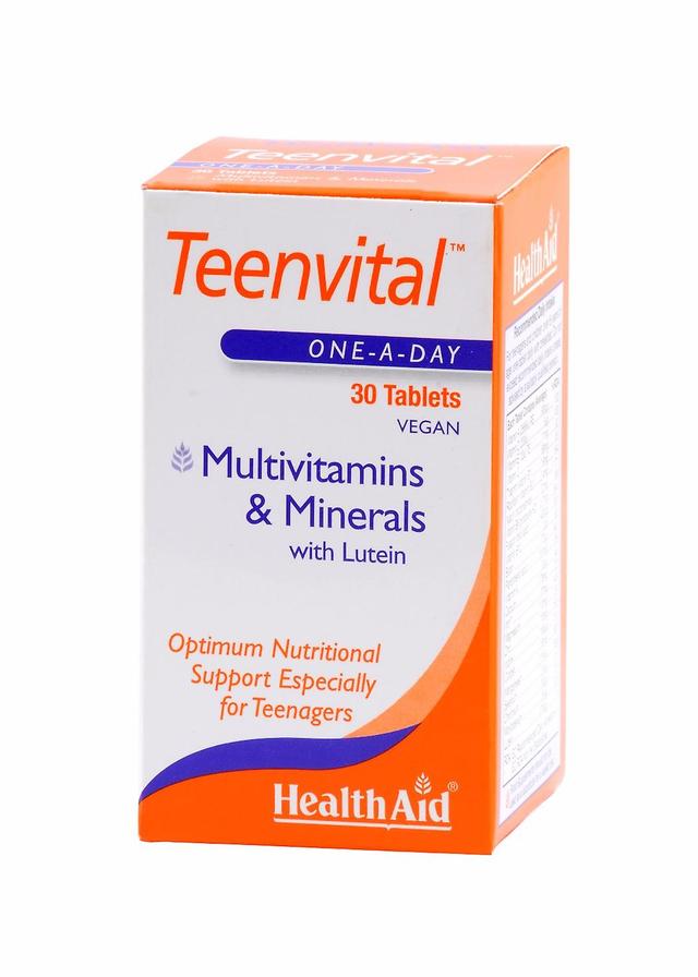 Health Aid Teenvital (Ages 12-16), 30 Tablets on Productcaster.