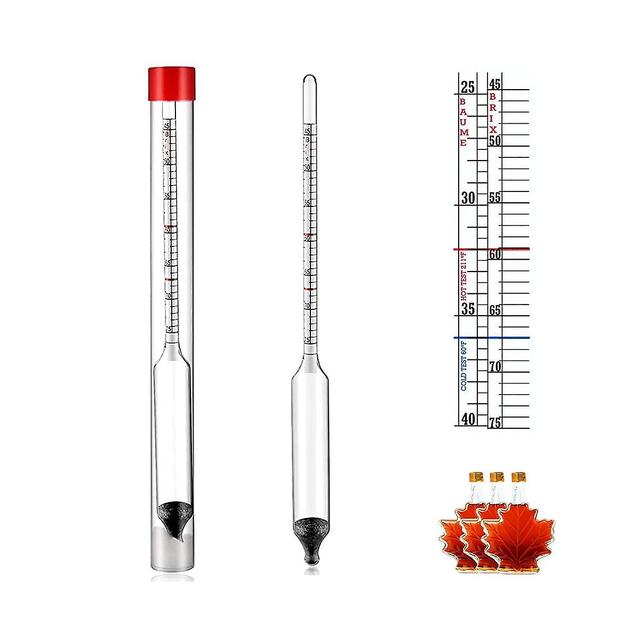 Maple Syrup Hydrometer Test Kit - Ahornsiroop Apparatuur Benodigdheden voor Nauwkeurige Metingen Van Suiker Zoals on Productcaster.