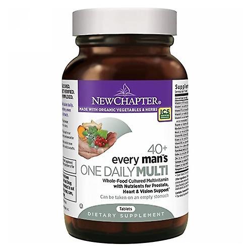 New Chapter Every Man's One Daily 40 Plus Multi, 24 tabs (Pack of 1) on Productcaster.