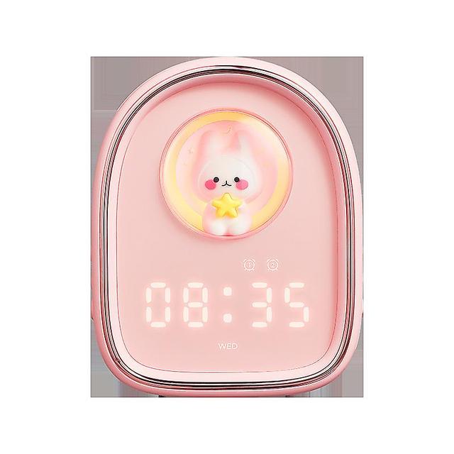 Dewenwils Dww-horloge Pour Enfants Capsule Spatiale Mignon Lapin Rveil Usb Synchronisation De Charge Led Applet Compte Rebours Atmosphre Lumire on Productcaster.